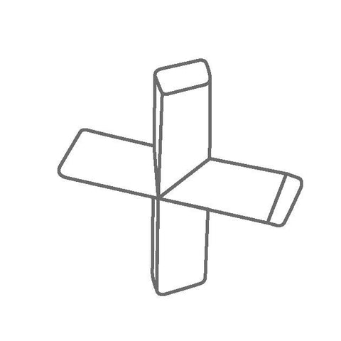 IKAFLON cross PTFE-coated Magnetic stirring bars image